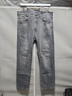 Levi's Men's Gray Straight Jeans